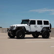 Load image into Gallery viewer, Road Armor 07-18 Jeep Wrangler JK Stealth Front Fender Flare Body Armor w/LED DRL - Tex Blk - Additional View 5