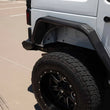 Load image into Gallery viewer, Road Armor 07-18 Jeep Wrangler JK Stealth Front Fender Flare Body Armor w/LED DRL - Tex Blk - Additional View 7
