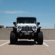 Load image into Gallery viewer, Road Armor 07-18 Jeep Wrangler JK Stealth Front Fender Flare Body Armor w/LED DRL - Tex Blk - Additional View 8