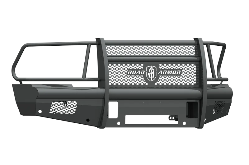 Road Armor 10-18 Dodge 2500 Vaquero Front Bumper Full Guard - Tex Blk