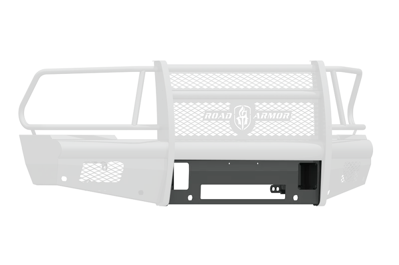 Road Armor 10-18 Dodge 2500 Vaquero Front Non-Winch Plate - Tex Blk
