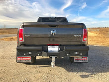 Load image into Gallery viewer, Road Armor 10-18 Dodge 2500 Vaquero Rear Non-Winch Bumper - Tex Blk - Main Product View
