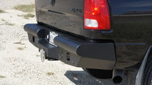 Load image into Gallery viewer, Road Armor 10-18 Dodge 2500 Vaquero Rear Non-Winch Bumper - Tex Blk - Installation View