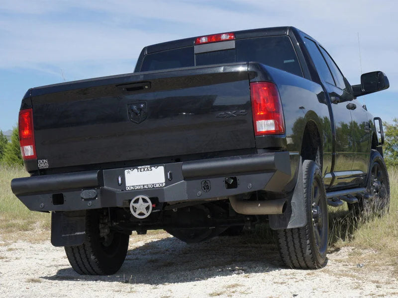 Road Armor 10-18 Dodge 2500 Vaquero Rear Non-Winch Bumper - Tex Blk - Additional View 6