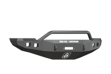 Load image into Gallery viewer, Road Armor 10-18 Ram 2500 Stealth Front Winch Bumper w/Pre-Runner Guard - Tex Blk - Detail View