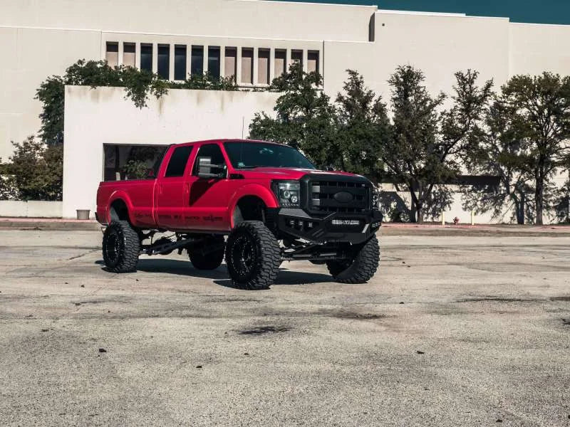 Road Armor 11-16 Ford F-250 SPARTAN Front Bumper Bolt-On Pre-Runner Guard - Tex Blk - Additional View 6