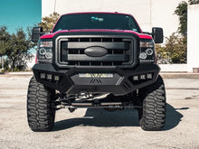Load image into Gallery viewer, Road Armor 11-16 Ford F-250 SPARTAN Front Bumper - Tex Blk - Back View