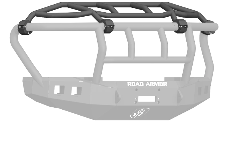 Road Armor 11-19 Ford F-250 Stealth Front Intimidator Guard Only - Tex Blk