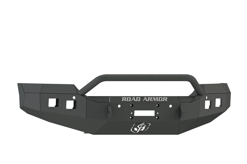 Road Armor 15-19 GMC 2500 Stealth Front Winch Bumper w/Pre-Runner Guard - Tex Blk