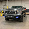 Load image into Gallery viewer, Road Armor 16-19 Nissan Titan XD SPARTAN Rear Bumper - Tex Blk
