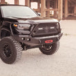 Load image into Gallery viewer, Road Armor 16-20 Toyota Tacoma Stealth Front Winch Bumper w/Lonestar Guard - Tex Blk - Main Product View