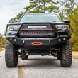 Load image into Gallery viewer, Road Armor 16-20 Toyota Tacoma Stealth Front Winch Bumper w/Lonestar Guard - Tex Blk - Back View