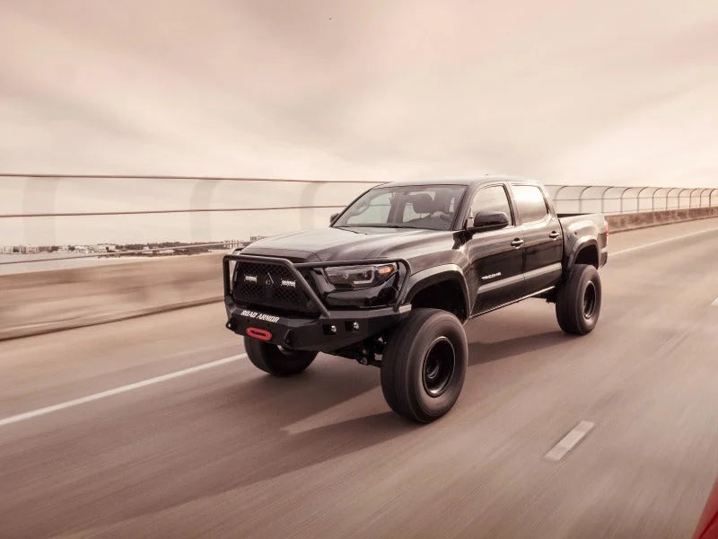 Road Armor 16-20 Toyota Tacoma Stealth Front Winch Bumper w/Lonestar Guard - Tex Blk - Additional View 5