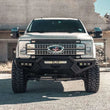 Load image into Gallery viewer, Road Armor 17-20 Ford F-250 SPARTAN Front Bumper Bolt-On Pre-Runner Guard - Tex Blk - Side View