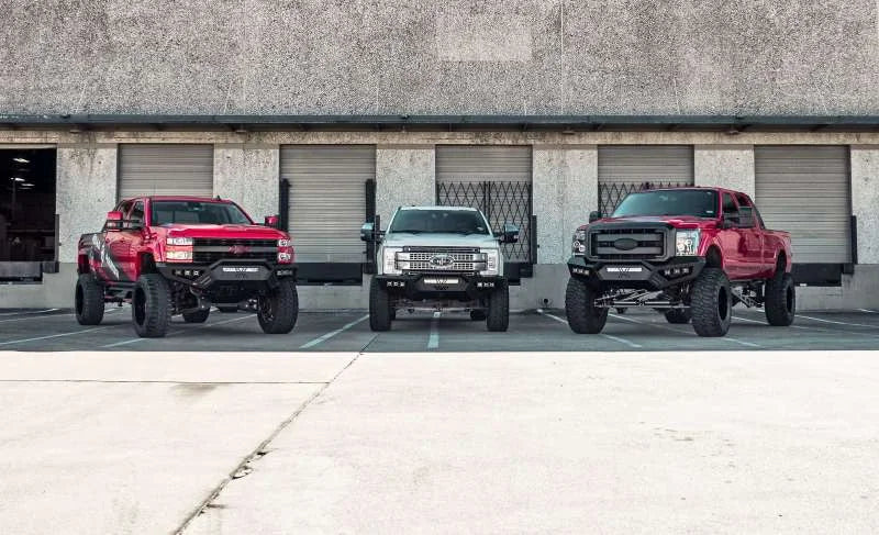 Road Armor 17-20 Ford F-250 SPARTAN Front Bumper Bolt-On Pre-Runner Guard - Tex Blk - Additional View 6