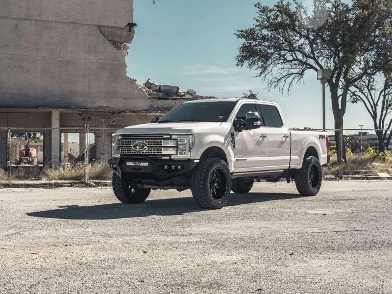 Road Armor 17-20 Ford F-250 SPARTAN Front Bumper Bolt-On Pre-Runner Guard - Tex Blk - Additional View 10