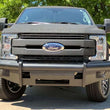 Load image into Gallery viewer, Road Armor 17-20 Ford F-250 Vaquero Front Non-Winch Bumper - Tex Blk - Side View