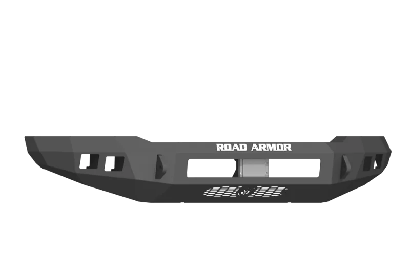 Road Armor 17-20 Ford Raptor Stealth Front Non-Winch Bumper - Tex Blk - Back View