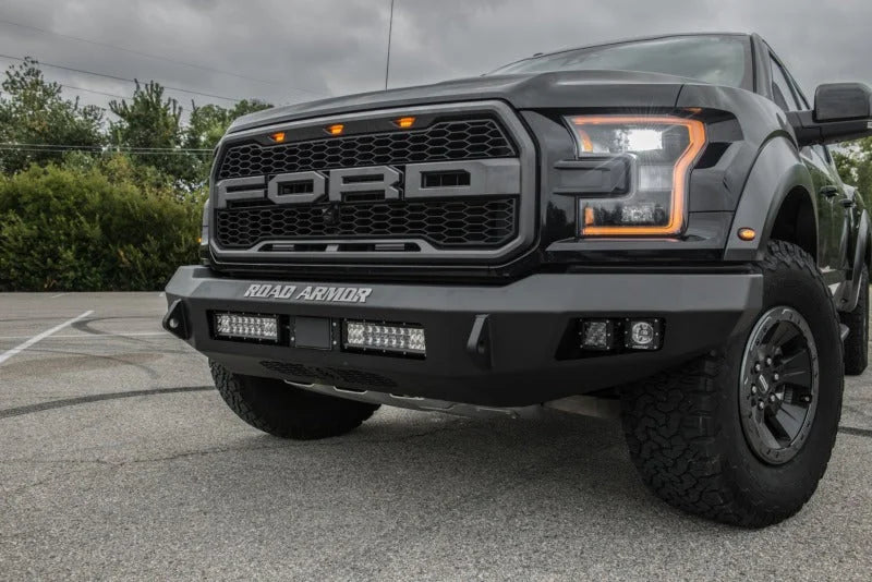 Road Armor 17-20 Ford Raptor Stealth Front Non-Winch Bumper - Tex Blk - Additional View 5