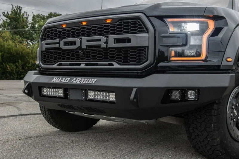 Road Armor 17-20 Ford Raptor Stealth Front Non-Winch Bumper - Tex Blk - Additional View 6