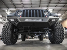 Load image into Gallery viewer, Road Armor 18-20 Jeep Wrangler JL SPARTAN Front Bumper - Tex Blk - Side View