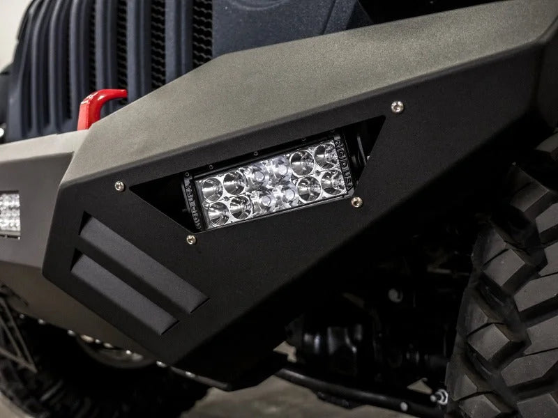 Road Armor 18-20 Jeep Wrangler JL SPARTAN Front Bumper - Tex Blk - Additional View 9