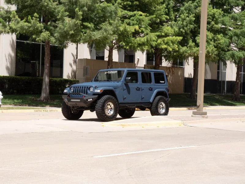 Road Armor 18-20 Jeep Wrangler JL Spartan Front Bumper Bolt-on w/Pre-Runner Guard - Tex Blk - Additional View 7