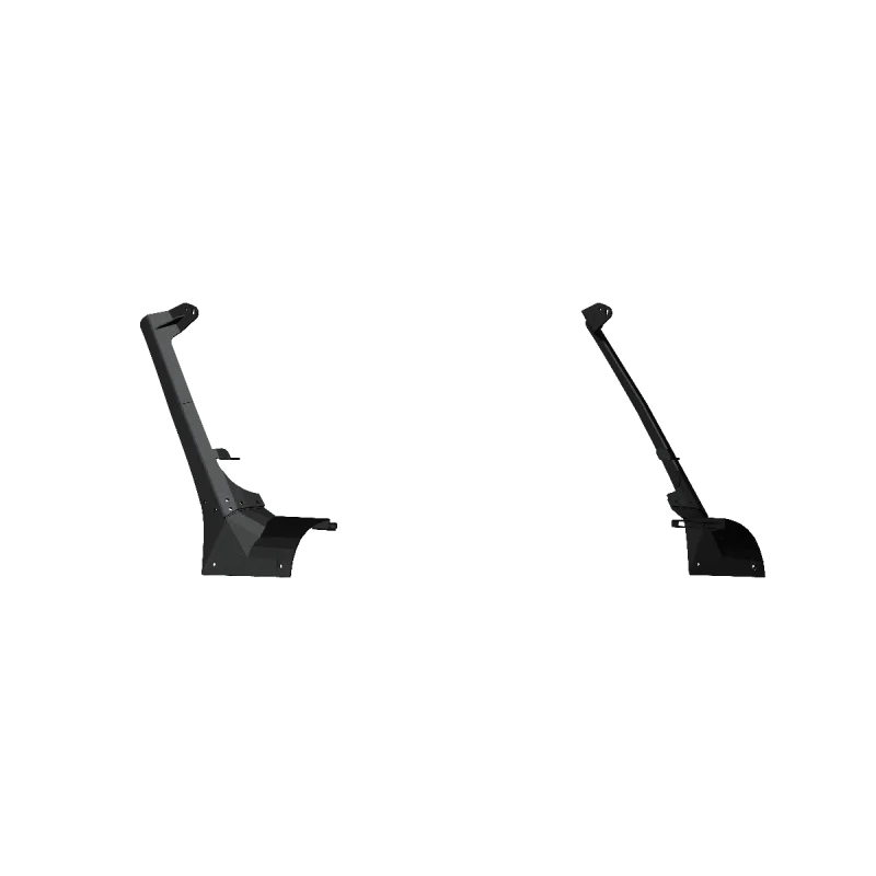 Road Armor 18-20 Jeep Wrangler JL Stealth A-Pillar Mounts 52.25in RIGID Array w/Lower Mount - Blk