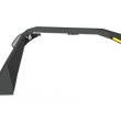 Load image into Gallery viewer, Road Armor 18-20 Jeep Wrangler JL Stealth Front Fender Flare w/Switchback LED DRL - Tex Blk - Side View