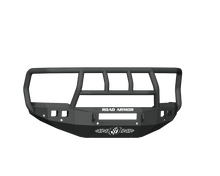 Load image into Gallery viewer, Road Armor 19-20 Ram 2500 Stealth Front Bumper w/Titan II Guard/6 Sensor Holes - Tex Blk