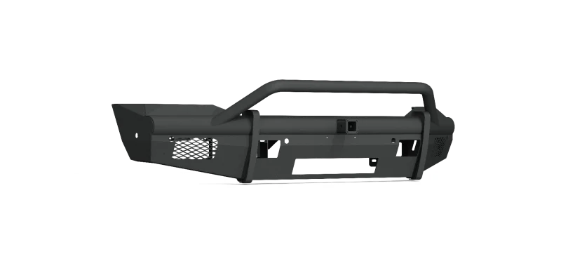 Road Armor 19-20 Ram 2500 Vaquero Front Bumper w/Pre-Runner Guard/2in Receiver/6 Sensor - Tex Blk