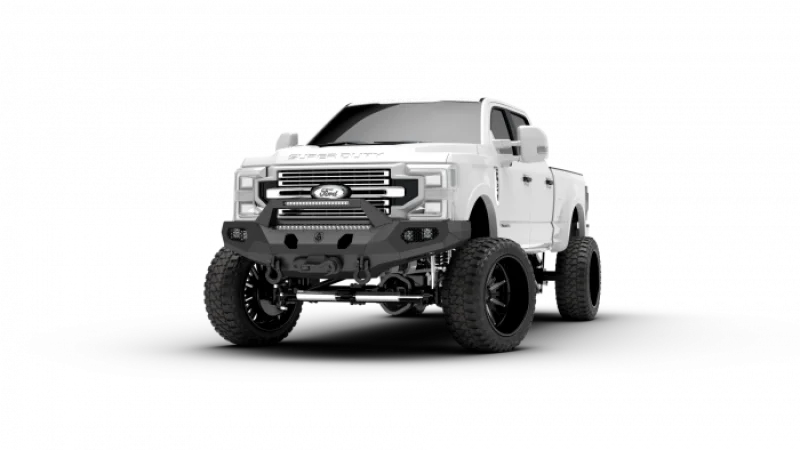 Road Armor 2017 Ford F250 Evolution Front Winch Bumper With Sheet Metal Pre Runner