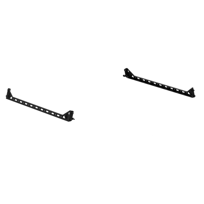 Road Armor TRECK Dual Lower 6-1/2ft Bed Accessory Rail Mounts - Tex Blk (Pair)