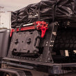 Load image into Gallery viewer, Road Armor Universal 5ft Bed TRECK Adj Bed Rack - Tex Blk (w/o Brackets) - Installation View
