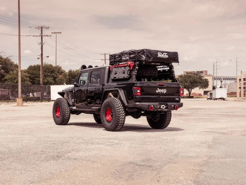 Road Armor Universal 5ft Bed TRECK Adj Bed Rack - Tex Blk (w/o Brackets) - Additional View 8