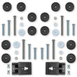 Load image into Gallery viewer, Rock Krawler 2018+ Jeep Wrangler JL 2DR / JLU 4DR Front &amp; Rear Bump Stop Kit (2in-4in)