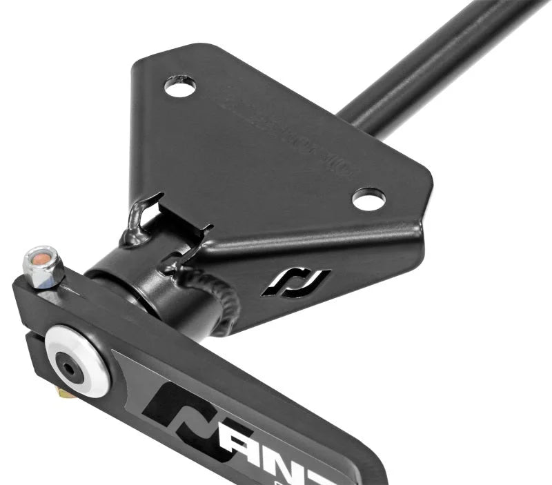 RockJock 2021+ Ford Bronco (w/ Non-Electric Factory Front Sway Bar) Antirock Front Sway Bar Kit - Back View