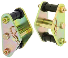 Load image into Gallery viewer, RockJock 76-86 CJ Front Tow Shackles with Hardware - Main Product View