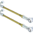 Load image into Gallery viewer, RockJock Adjustable Sway Bar End Link Kit 12 1/2in Long Rods w/ Heims and Jam Nuts pair