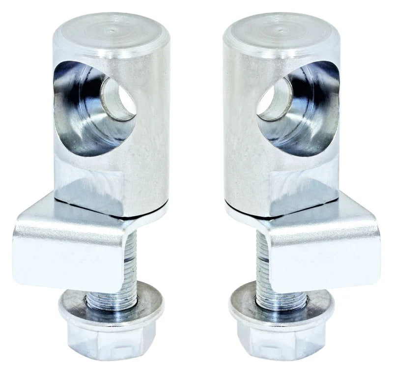 RockJock Adjustable Sway Bar End Link Mount Kit 9/16in -18 RH Thread