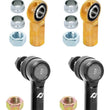 Load image into Gallery viewer, RockJock Adjustable Sway Bar End Link Rod End Pack for JT Rear Sealed Style