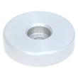 Load image into Gallery viewer, RockJock Aluminum Bump Stop Puck (3-1/2in OD x 3/4in Tall) - Single fits 1984-2001 Jeep Cherokee - Side View