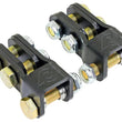 Load image into Gallery viewer, RockJock Antirock Double Shear End Link Bracket Kit Arm Length Ext. 1.5in up to 1.25in Link Offset - Main Product View