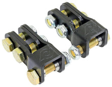 Load image into Gallery viewer, RockJock Antirock Double Shear End Link Bracket Kit Arm Length Ext. 1.5in up to 1.25in Link Offset - Main Product View