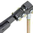 Load image into Gallery viewer, RockJock Antirock Double Shear End Link Bracket Kit Arm Length Ext. 1.5in up to 1.25in Link Offset - Detail View
