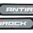 Load image into Gallery viewer, RockJock Antirock Fabricated Steel Sway Bar Arms 17in Long 15.195in C-C 5 Holes w/ Stickers Pair