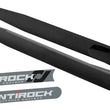 Load image into Gallery viewer, RockJock Antirock Fabricated Steel Sway Bar Arms 21in Long Slight Outward Bend w/ Stickers Pair - Main Product View