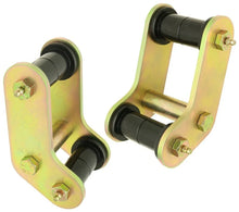 Load image into Gallery viewer, RockJock Boomerang YJ Leaf Spring Shackles Rear w/ Urethane Bushings For Pro Comp Springs - Main Product View
