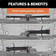 Load image into Gallery viewer, RockJock Curt Rambler Steel RV Tow Bar 7500lbs 2in Shank - Additional View 7