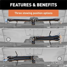Load image into Gallery viewer, RockJock Curt Rambler Steel RV Tow Bar 7500lbs 2in Shank - Additional View 7